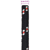 Boat Rope 25 m 4 Black and Red PP 42029563