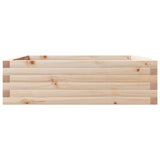 Garden Planter 80x80x23 cm Solid Wood Pine 847198