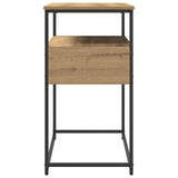 Console Table Artisan Oak 75 x 40 x 75 cm Engineered Wood 862937