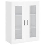 Highboard White 69.5x34x180 cm Engineered Wood 3198673