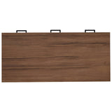 Desk with Drawers Natural Solid Teak Wood 110 x 50 x 75 cm 42026904