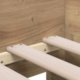 Daybed with Headboard Artisan Oak 90 x 200 cm Engineered Wood 3333994