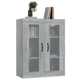Hanging Wall Cabinet Grey Sonoma 69.5x34x90 cm 817391