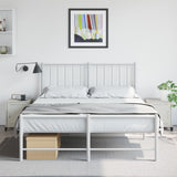 ZNTS Bedside Cabinets 2 pcs White 36x39x43.5 cm Steel 846625