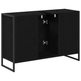 Bathroom Cabinet Black Oak 90 x 30 x 60 cm Engineered Wood 886480