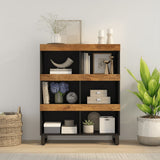Side Cabinet 85x33x107 cm Solid Wood Mango 352904