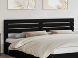 Headboard Black Oak Engineered wood 888166