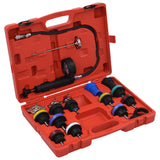 210535 18 Piece Cooling System & Radiator Cap Pressure Tester