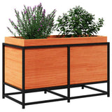 Garden Planter Wax Brown 80x40x50 cm Solid Wood Pine 847030
