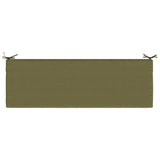 2-Piece Bench Cushions SOEST 2 pcs 100% Polyester Olive Green 949371