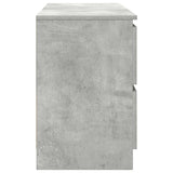 ZNTS TV Cabinet Concrete Grey 100x35x54 cm Engineered Wood 861808