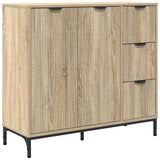 Sideboard Sonoma Oak 89.5 x 33 x 82 cm Engineered Wood 883456