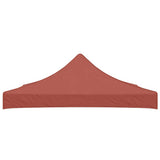 Party Tent Roof 3x3 m Terracotta 270 g/m 315324