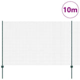 Fence and Post Green 1.5 x 10 m Steel 3336457