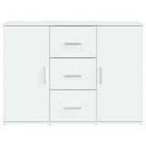 Sideboard White 91x29.5x65 cm Engineered Wood 823342