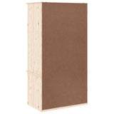 Wardrobe ALTA 90x55x170 cm Solid Wood Pine 353929