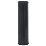 Rug Rectangular Black80x400 cm Bamboo 376918