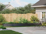Planter Black 360x40x40 cm Cold-rolled Steel 860696