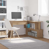 Corner Desk Artisan Oak 200.5x50x76 cm Engineered Wood 855957