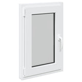 Basement Window "RISOR" 50x75 cm Tilt&Turn DIN Left White 4108342