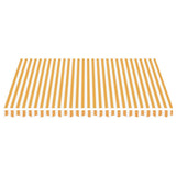 Replacement Fabric for Awning Yellow and White 4x3.5 m 311938