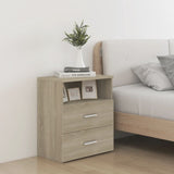 ZNTS Bed Cabinet Sonoma Oak 50x32x60 cm 803278