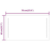 LED Bathroom Mirror 40x70 cm 3154047