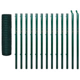 Euro Fence Steel 25x1.7 m Green 142402