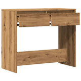 ZNTS Console Table Artisan Oak 89x41x76.5 cm Engineered Wood 856775