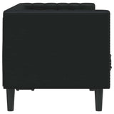 Sofa Black 174 x 74.5 x 70.5 cm PVC 42013014