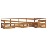 Outdoor Sofa Set 5 pcs Natural 3373444