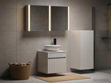 Bathroom Furniture Set 3 pcs White 86 x 11.5 x 60.5 cm 3407471