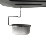 Gas BBQ Grill with 6 Cooking Zones Stainless Steel Silver 44286