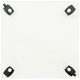Plant Rollers 4 pcs 35x35 cm Tempered Glass Square 3144027