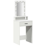 Dressing Table White 50 x 41 x 140 cm Engineered Wood 865154