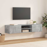 Wooden Cabinet with Drawer High Gloss White 150 x 39 x 30 cm 880235