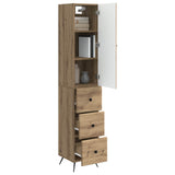 Cabinet Set 2 pcs Artisan Oak 34.5 x 34.5 x 90 cm 3416897