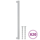 Cabinet Handles 20 pcs Silver 320 mm Stainless Steel 3203641
