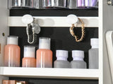 Jewellery Cabinet with LED Light, Lockable Jewellery Organiser with Full-Length Mirror for Bedroom T3398P329937