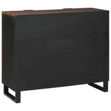 Sideboard Brown 90 x 33 x 75 cm Solid mango wood 4018036