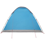 Camping Tent with Roof with Air Vent Blue 335 x 275 x 180 cm 42028638