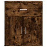 Sideboards 2 pcs Smoked Oak 60x31x70 cm Engineered Wood 3276550