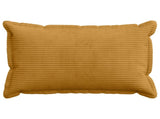 Cushion Cover 6 pcs HOUTEN Yellow 50 x 75 cm Corduroy 919818