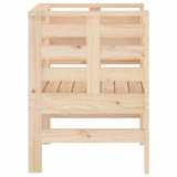 Garden Chairs 2 pcs 61.5x53x71 cm Solid Wood Pine 825128