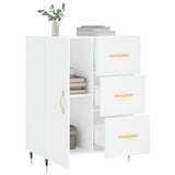 Sideboard White 69.5x34x90 cm Engineered Wood 827892