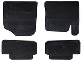 Car Mat 4 pcs Black suitable for Hyundai i30 2017 Rubber 42029072