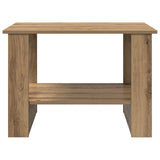 Coffee Table Artisan Oak 72 x 50 x 50 cm Engineered Wood 8000195