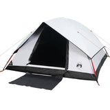 Family Tent Dome 6-Person White Blackout Fabric Waterproof 94706