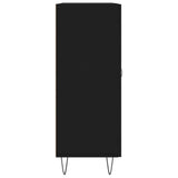 Sideboard Black 69.5x34x90 cm Engineered Wood 828037