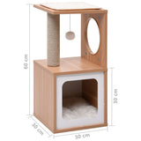 Cat Tree with Sisal Scratching Mat 60 cm 170925